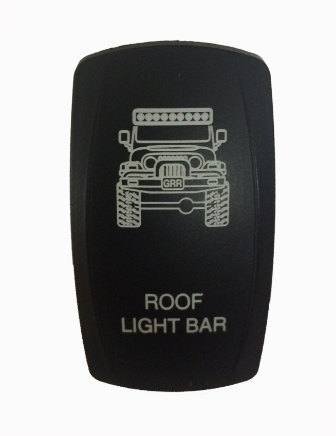 SPOD 860630 Rocker TJ Roof Light Bar Switch