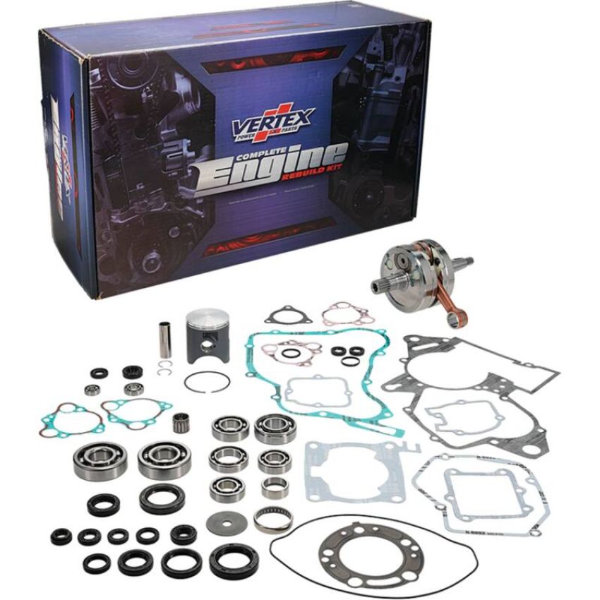Vertex Pistons WR101-099 Vertex Honda Complete Engine Rebuild Kit