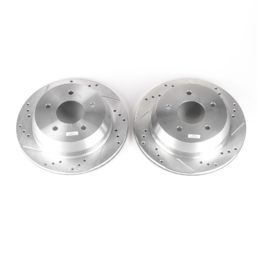 PowerStop AR8639XPR PowerStop Evolution Performance Drilled, Slotted & Plated Brake Rotor Pair