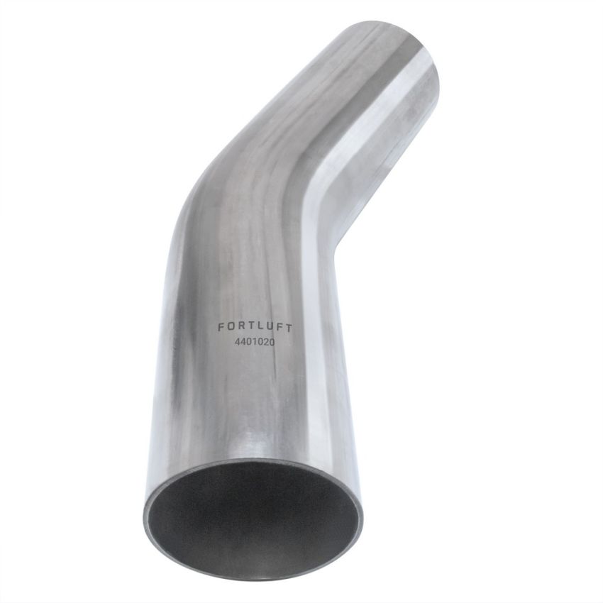 FORTLUFT 4401020 Exhaust Bend Pipe 30 Degree 2.25'' Stainless Steel