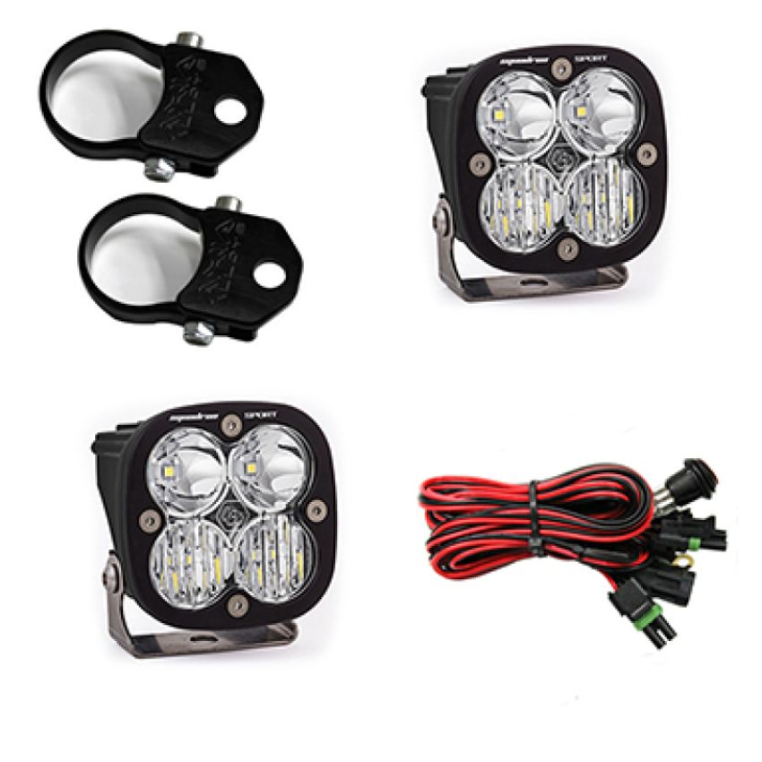 Baja Designs 557107 PowerSports Squadron Sport Vertical Mount Light Kit