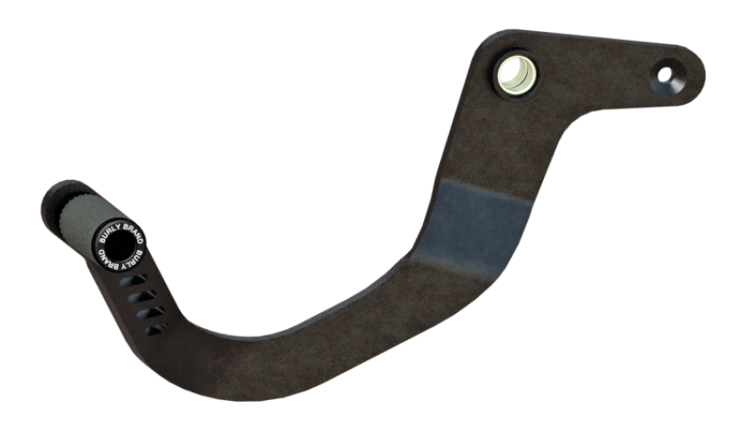 Burly Brand B13-1207B Slash Cut Shift Lever