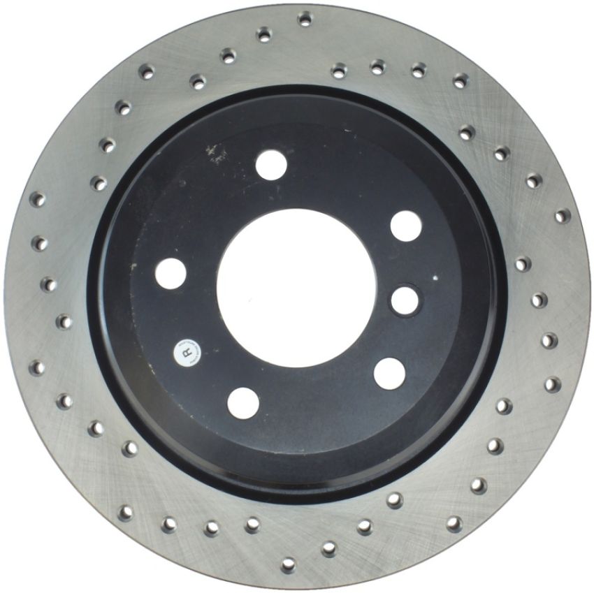 Stoptech 128.34091R Drilled Sport Brake Rotor