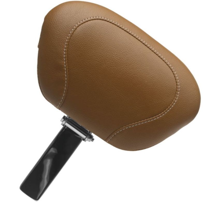 Mustang Motorcycle 79768MV Mustang 14-21 Indian Chieftain,Vintage,Dk Horse,RdMaster,Springfield Passenger Backrest - Brown
