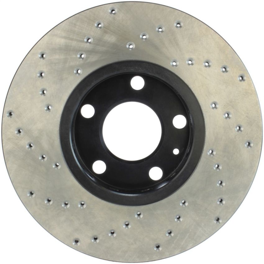 Stoptech 128.33039L 96-7/04 Audi A4 / 95-01 A6 / 7/98-05 VW Passat Left Front Drilled Rotor