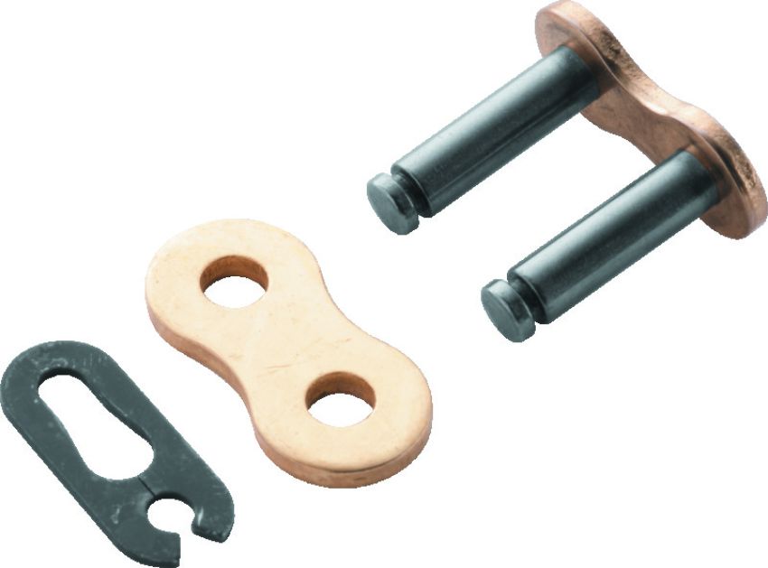BikeMaster 197628 428H Chain Master Link - Gold