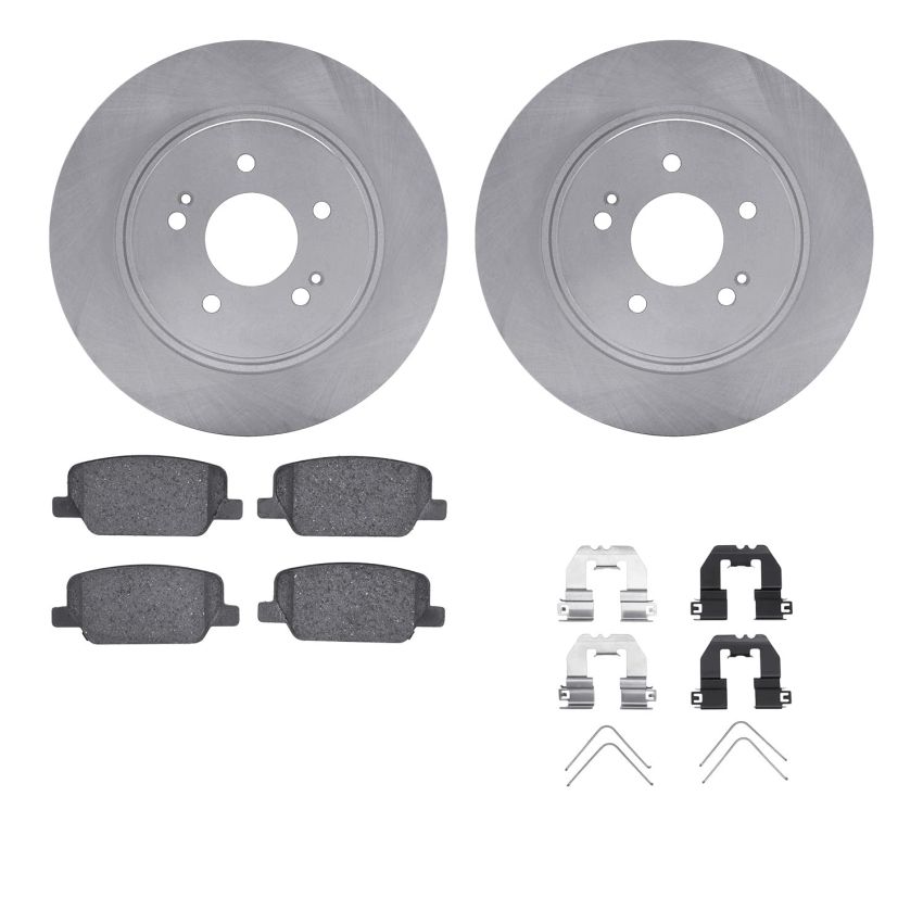 Dynamic Friction 6512-03456 Rotor Kit