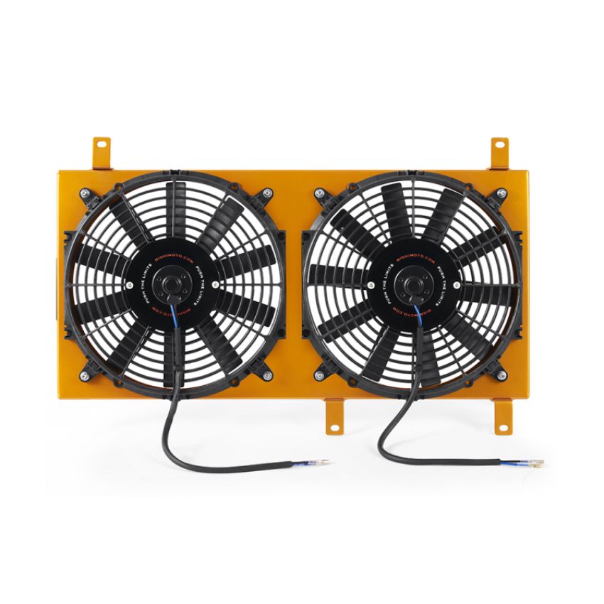 Mishimoto 99-05 Mazda Miata Aluminum Fan Shroud Gold