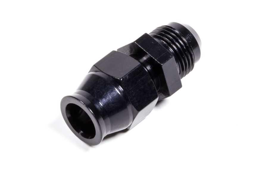 FRAGOLA FRG892008-BL 8AN Male to 1/2in Tube Adapter Fitting  Black