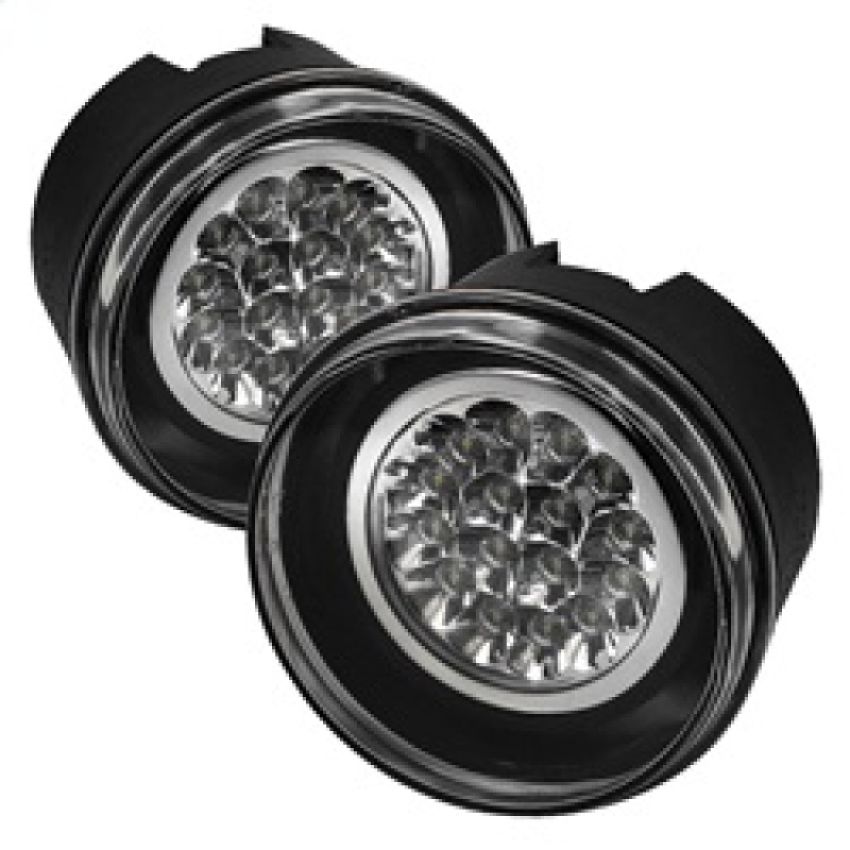 SPYDER 5015686 LED Fog Lights w/Switch - Clear