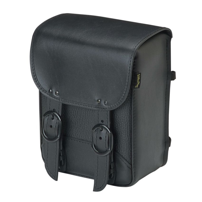 Willie & Max 58411-00 Universal Black Magic Sissy Bar Bag (8 inches L x 10 inches H x 4.5 inches W) - Black