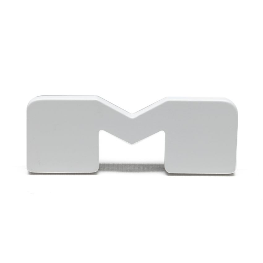 Oracle Lighting 3140-M-005 Universal Illuminated LED Letter Badges - Matte White Surface Finish - M
