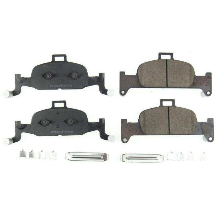 PowerStop 17-1897 PowerStop - Z17 Low-Dust Ceramic Brake Pads with Hardware