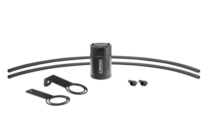 Corsa Performance CC0015 CORSA Performance 3/8in. Universal 3 oz. aluminum oil catch can with mounting br