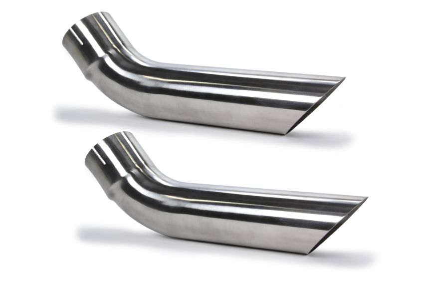 PYPES PERFORMANCE EXHAUST PYPEVT61 Exhaust Tips Slip Fit 3in Pair (Short)