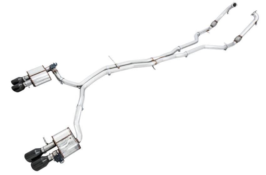 AWE Tuning 3025-43042 Audi B9 S5 Coupe SwitchPath Exhaust w/ Black Diamond Tips (102mm)