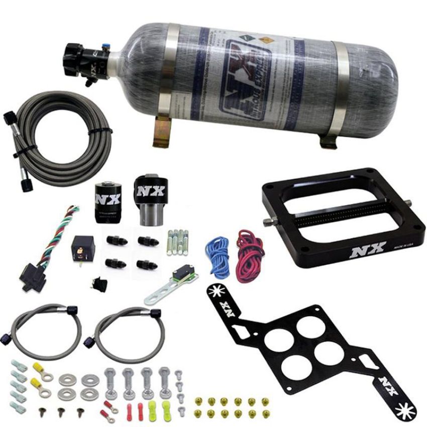 Nitrous Express 55070-12 DOM/GASOLINE (RNC) WITH 12LB BOTTLE