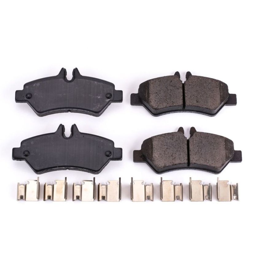 PowerStop 17-1317 PowerStop - Z17 Low-Dust Ceramic Brake Pads with Hardware