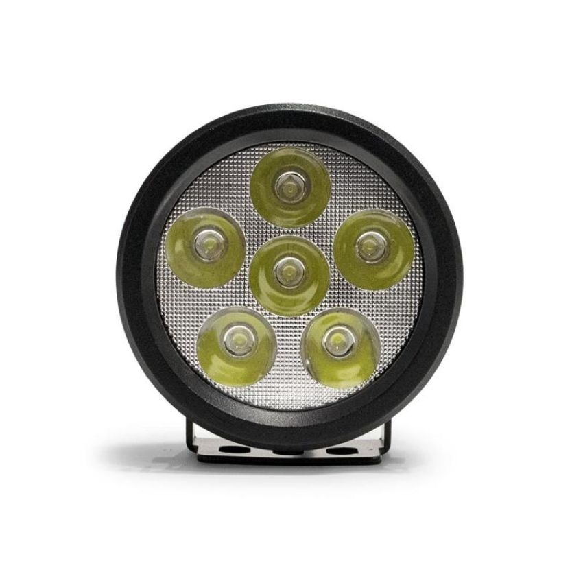 DV8 Offroad R3.5E16W3W 3.5in Round 16W Driving Light Spot 3W LED - Black