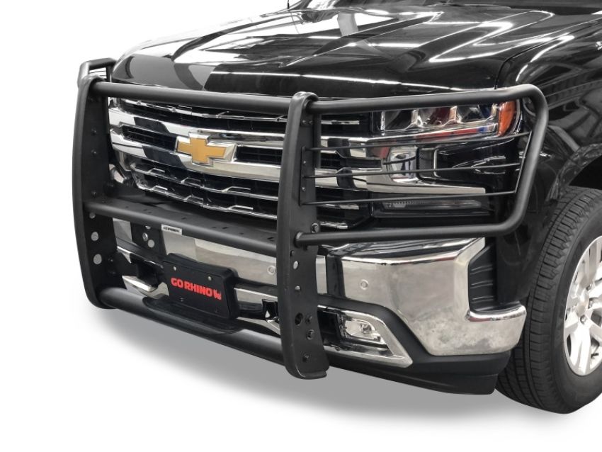 Go Rhino 3176MT 19-20 Chevrolet Silverado 1500 3000 Extreme Series StepGuard - Textured Black