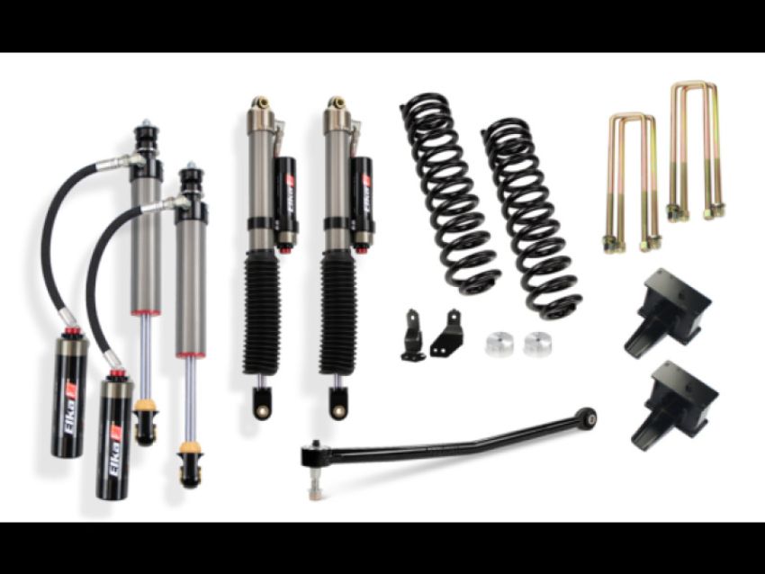 Cognito 220-P1134 23-24 Ford F-250/350 SD 4WD 3in Elite Lift Kit w/ Elka 2.5 Remote Reservoir Shocks