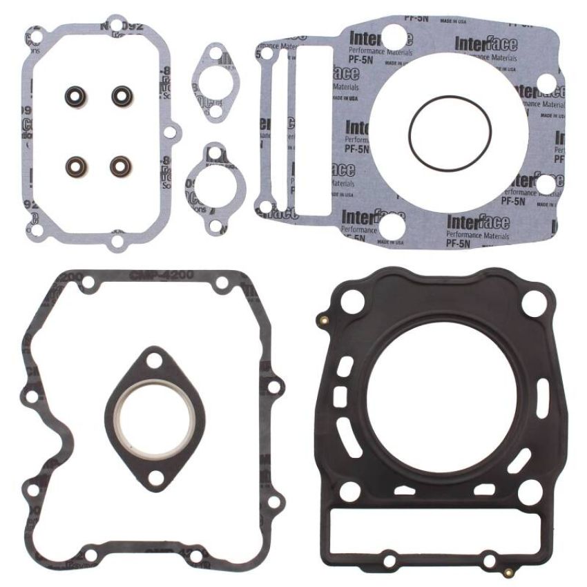 Vertex Pistons 810821 Vertex Gaskets 11-14 Polaris Hawkeye 400 HO 2x4 Top End Gasket Kit