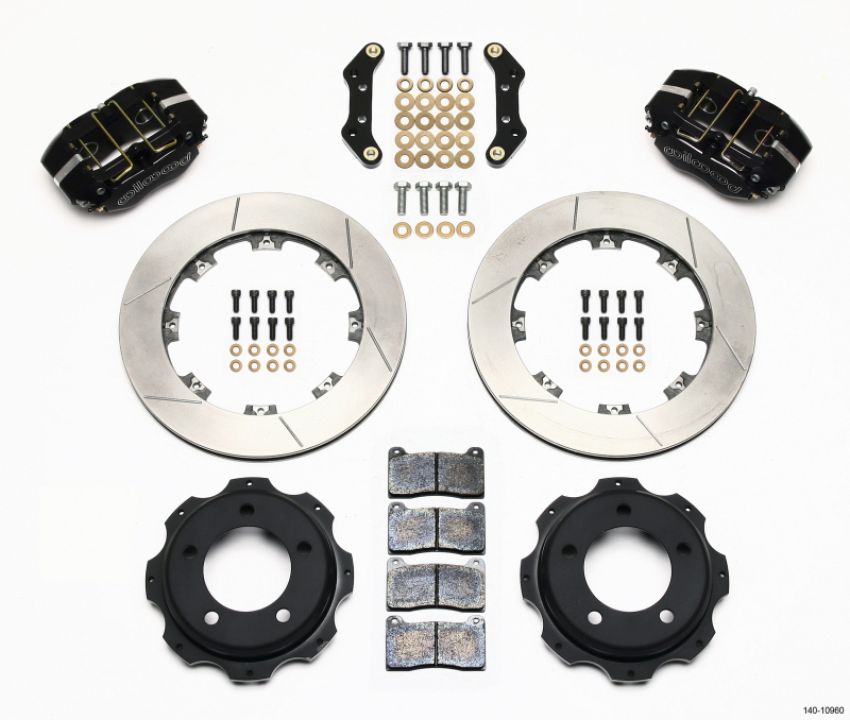 Wilwood 140-10960 Dynapro Rear Kit 12.19in Backdraft Cobra (BMW E36 Based)