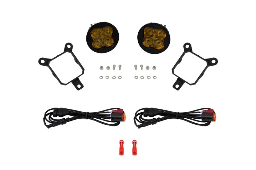 Diode Dynamics DD7991 SS3 SAE Type Y Fog Light Kit - Yellow SAE Fog