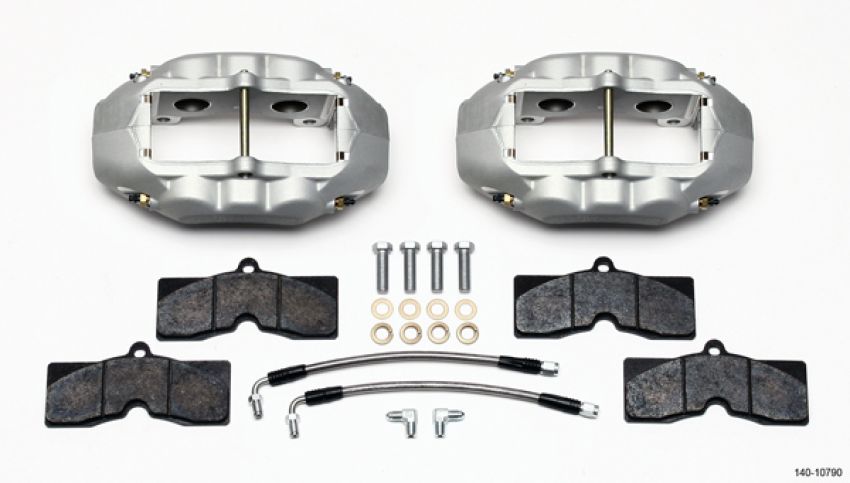 Wilwood 140-10790 D8-4 Rear Caliper Kit Clear Corvette C2 / C3 65-82