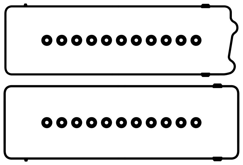 Ajusa 56075100 Rocker Cover Set