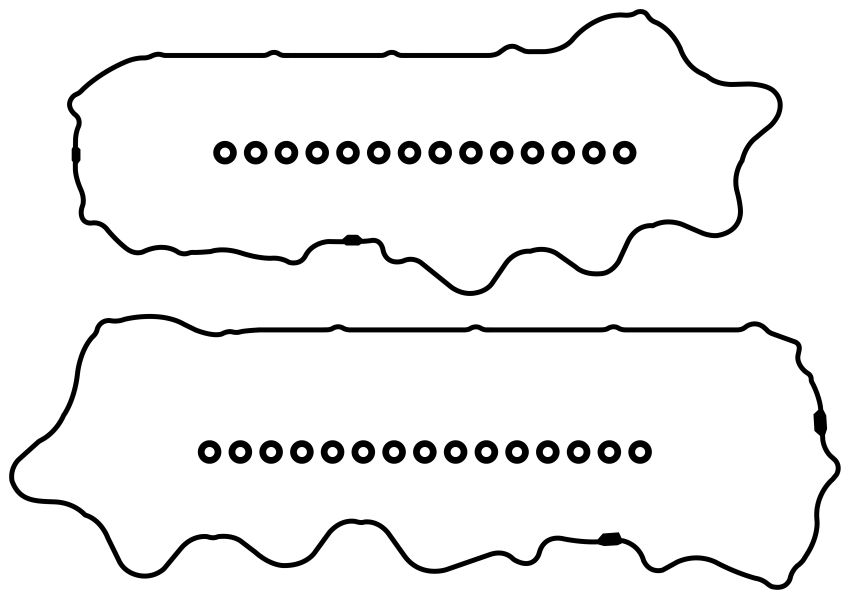 Ajusa 56075700 Rocker Cover Set