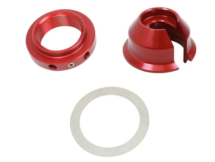 aFe Power 56080-SP13 Sway-A-Way 2.5 Coilover Spring Seat Collar Kit, Single Rate, Extended Seat