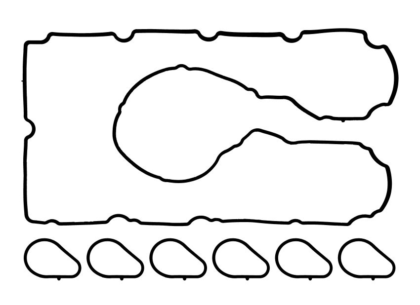 Ajusa 56090600 Rocker Cover Set