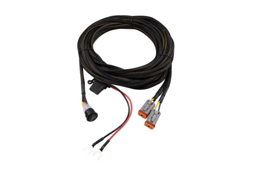 Diode Dynamics DD4092 Light Duty Dual Output 3-way 4-pin Wiring Harness