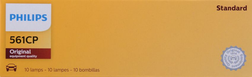 Philips 561CP Philips Standard Miniature 561 Pack of 10