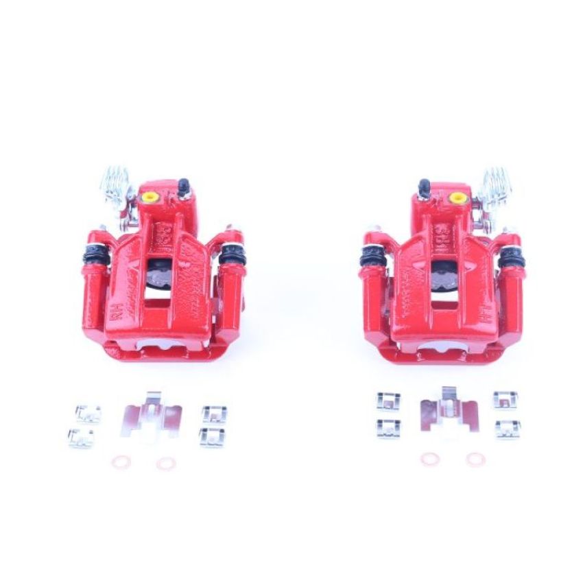 PowerStop S4824A Red Powder Coated Calipers