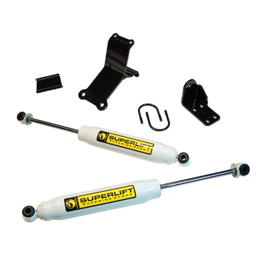 Superlift 92712 14-18 Ram 2500 & 13-18 3500 w/ SR Cylinders High Clearance Dual Steering Stabilizer Kit