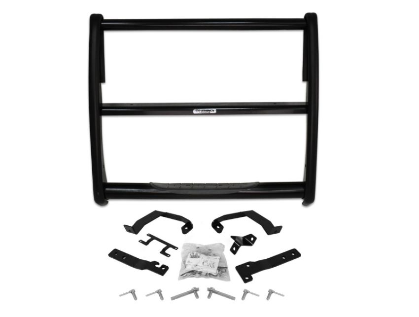 Go Rhino 3174B 14-19 Chevrolet Silv 1500 LD (Classic) 3000 Series StepGuard - Black (Grille Guard Only)