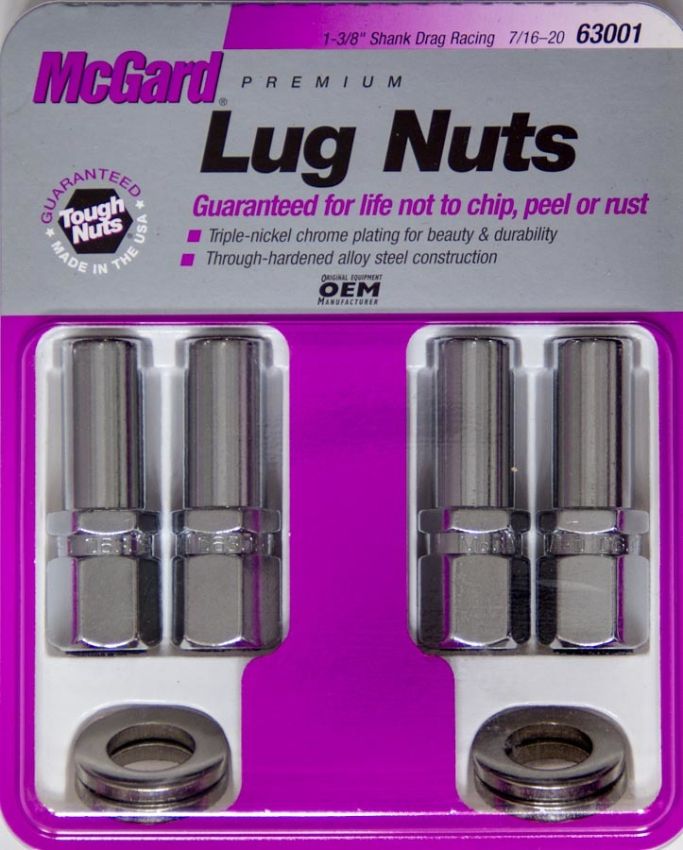 McGard (63001 7/16 RACE CD/4 MCG XL MAG LUGS)