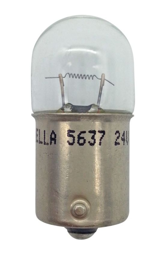 Hella 5637 HELLA 5637 Standard Series Incandescent Miniature Light Bulb Pack of 10
