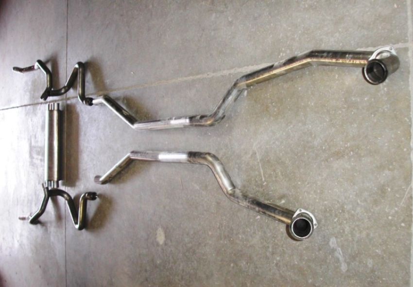 Stainless Works CA6914S Chevy Camaro 1969 Exhaust BB SS Exhaust System