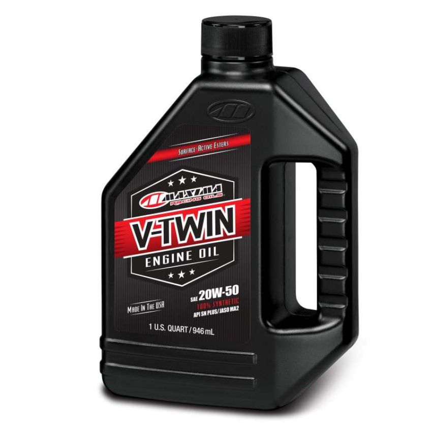 Maxima 30-11901 V-Twin Full Synthetic 20W-50 - 1L