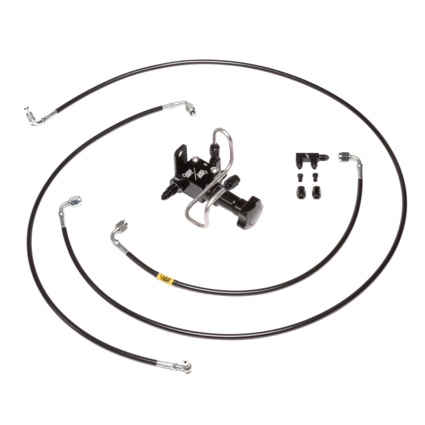 Chase Bays CB-H-9201BBE 94-01 Acura Integra Single Piston Brake Booster Delete Brake Line Relocation