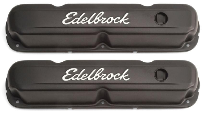 EDELBROCK EDE4473 Signature Series V/C's SBM Black