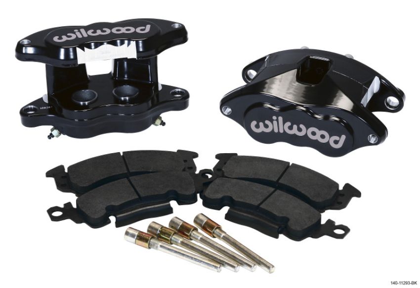 Wilwood 140-11293-BK D52 Rear Caliper Kit - Black Pwdr 1.25 / 1.25in Piston 1.04in Rotor