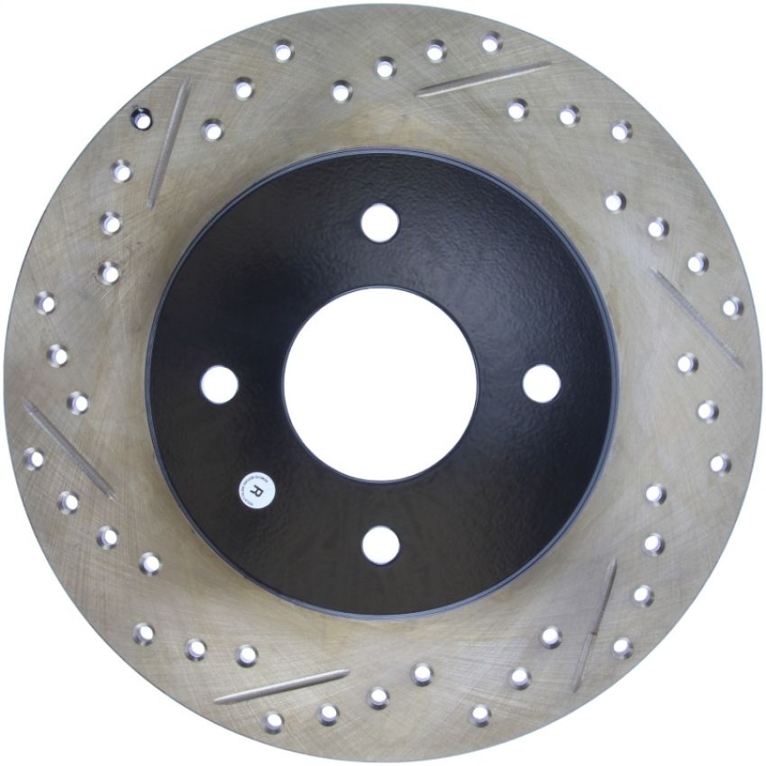 Stoptech 127.42021R Slotted & Drilled Sport Brake Rotor