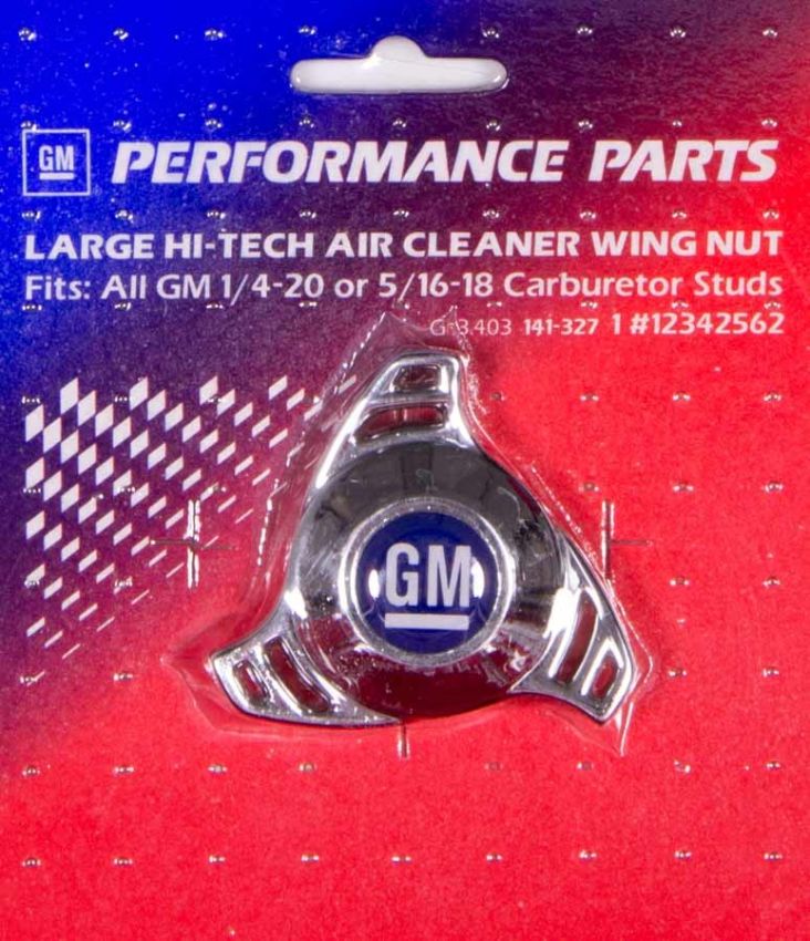 PROFORM PFM141-327 Air Cleaner Center Nut- Large Hi Tech GM Logo