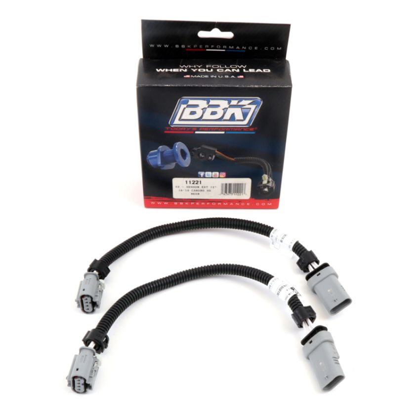 BBK Performance Parts 11221 2016-24 CAMARO 6.2L O2 WIRE HARNESS EXTENSIONS MANUAL TRANS (REAR)