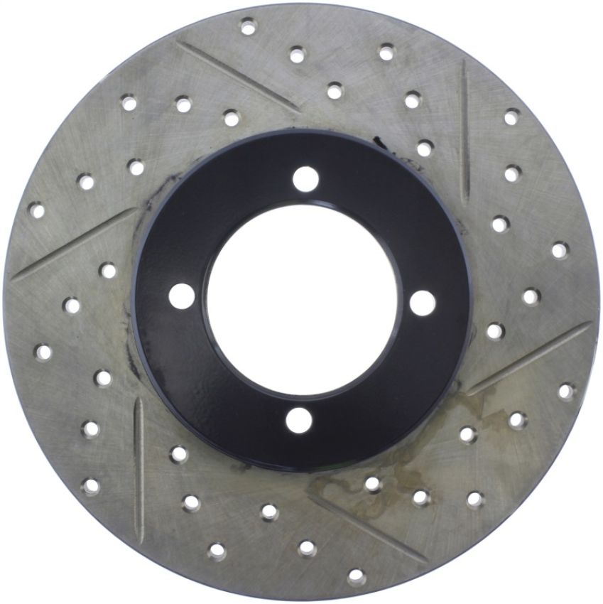 Stoptech 127.42004L Slotted & Drilled Sport Brake Rotor