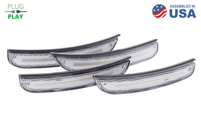 Diode Dynamics DD5110 15-21 Dodge Charge LED Sidemarkers - Clear (set)